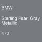 Preview: BMW, Sterling Pearl Gray Metallic, 472.